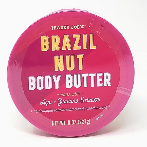 NWT Set of Two 8oz Brazil Nut Body Butter from Trader Joe’s